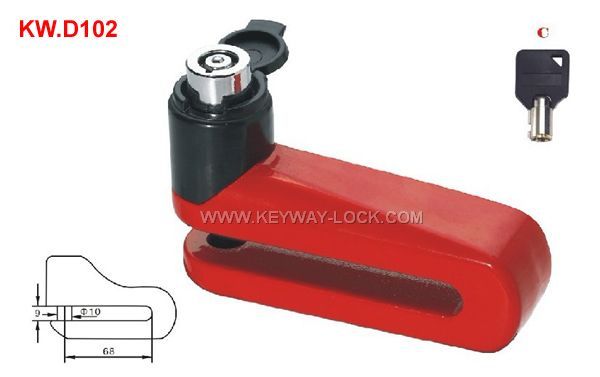 KW.D102 long nose cap Disc lock'