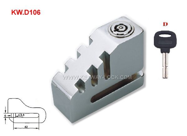 KW.D106 WAVE Disc lock'