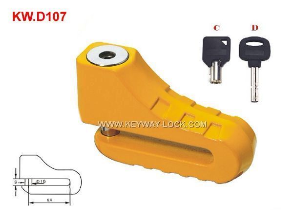 KW.D107 Disc lock'