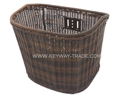 kw.22B33 rattan bicycle basket'