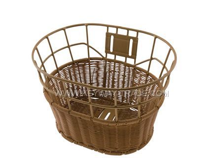 kw.22B36 rattan bicycle basket