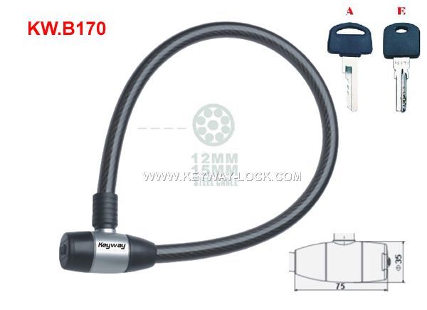 KW.B170 Heavy duty Cable lock