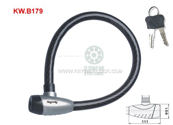 KW.B179 Heavy duty Cable lock'