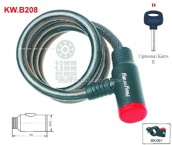 KW.B208 spiral lock