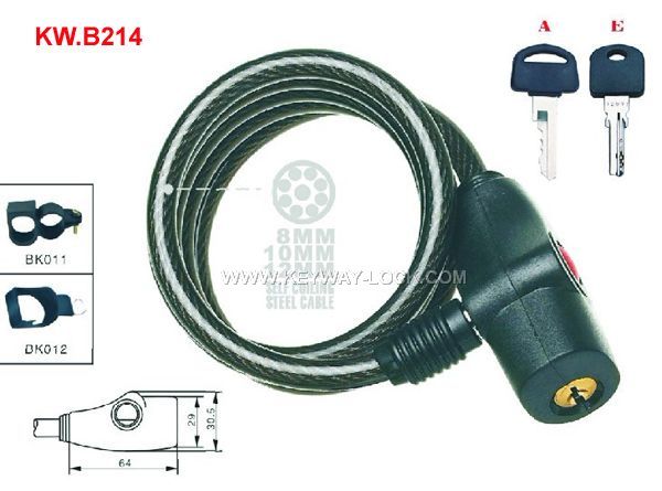 KW.B214 shot head spiral lock'