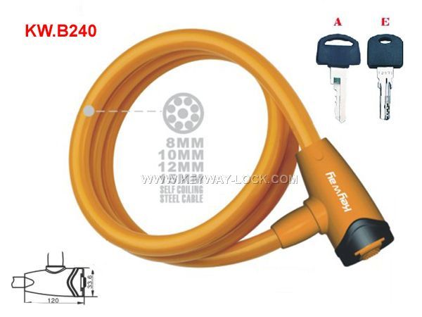 KW.B240 spiral lock'