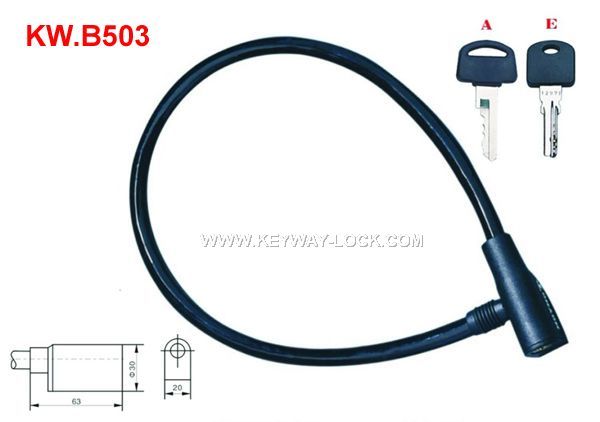 KW.B503 Steel wire lock '